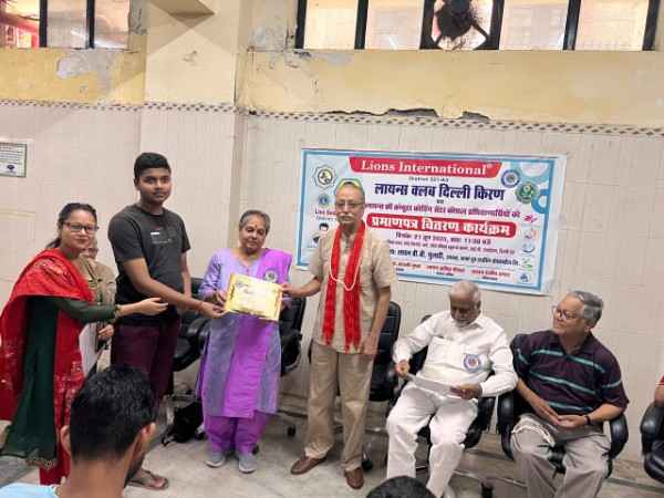 लायन्स क्लब दिल्ली किरण नि:शुल्क दे रहा है कंप्यूटर ट्रेनिंग