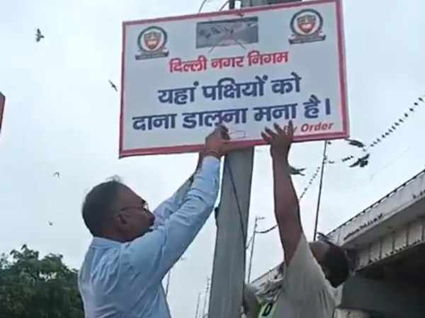 सावधान : यहां पक्षियों को दाना डालना मना है..