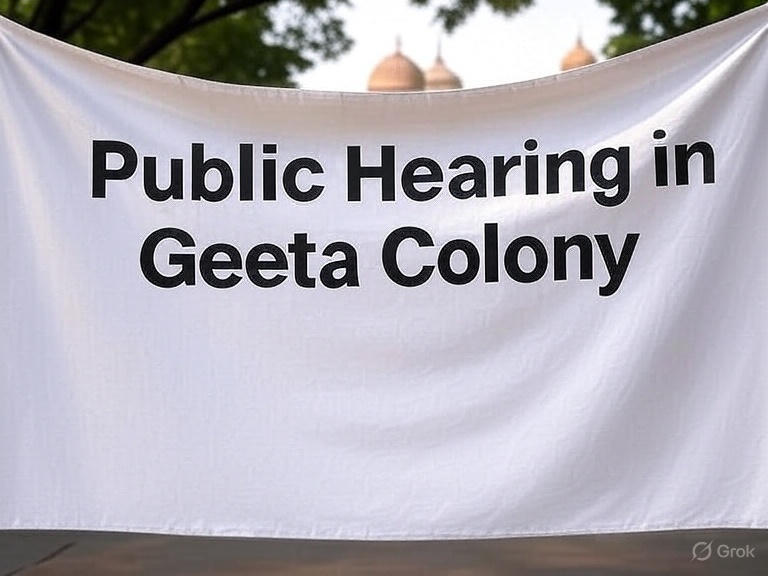 गीता कॉलोनी में शनिवार को होगी जनसुनवाई, केंद्रीय राज्यमंत्री हर्ष मल्होत्रा के साथ विधायक डॉ.अनिल गोयल और अधिकारी भी सुनेगें समस्या