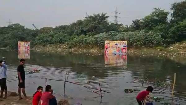 कोंडली नहर में पानी छोड़े जाने के बाद छिड़ी ‘क्रेडिट की जंग’, आप और भाजपा आमने-सामने