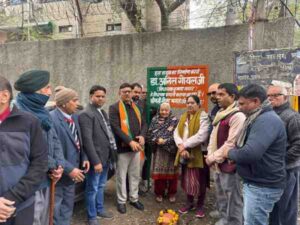 गीता कॉलोनी में 6 सड़कों के निर्माण कार्य का विधायक डॉ अनिल गोयल ने किया शुभारंभ 
