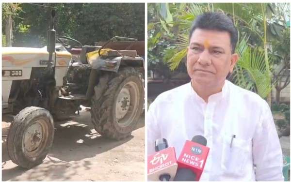 अवैध मलबा डंपिंग रोकने पर जोन चेयरमैन रामकिशोर शर्मा को ट्रैक्टर से कुचलने का प्रयास