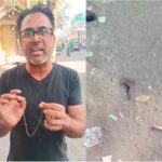 कृष्णा नगर में दिनदहाड़े AAP नेता से स्नेचिंग, पीछा करने पर बदमाश चेन और पिस्टल छोड़कर फरार